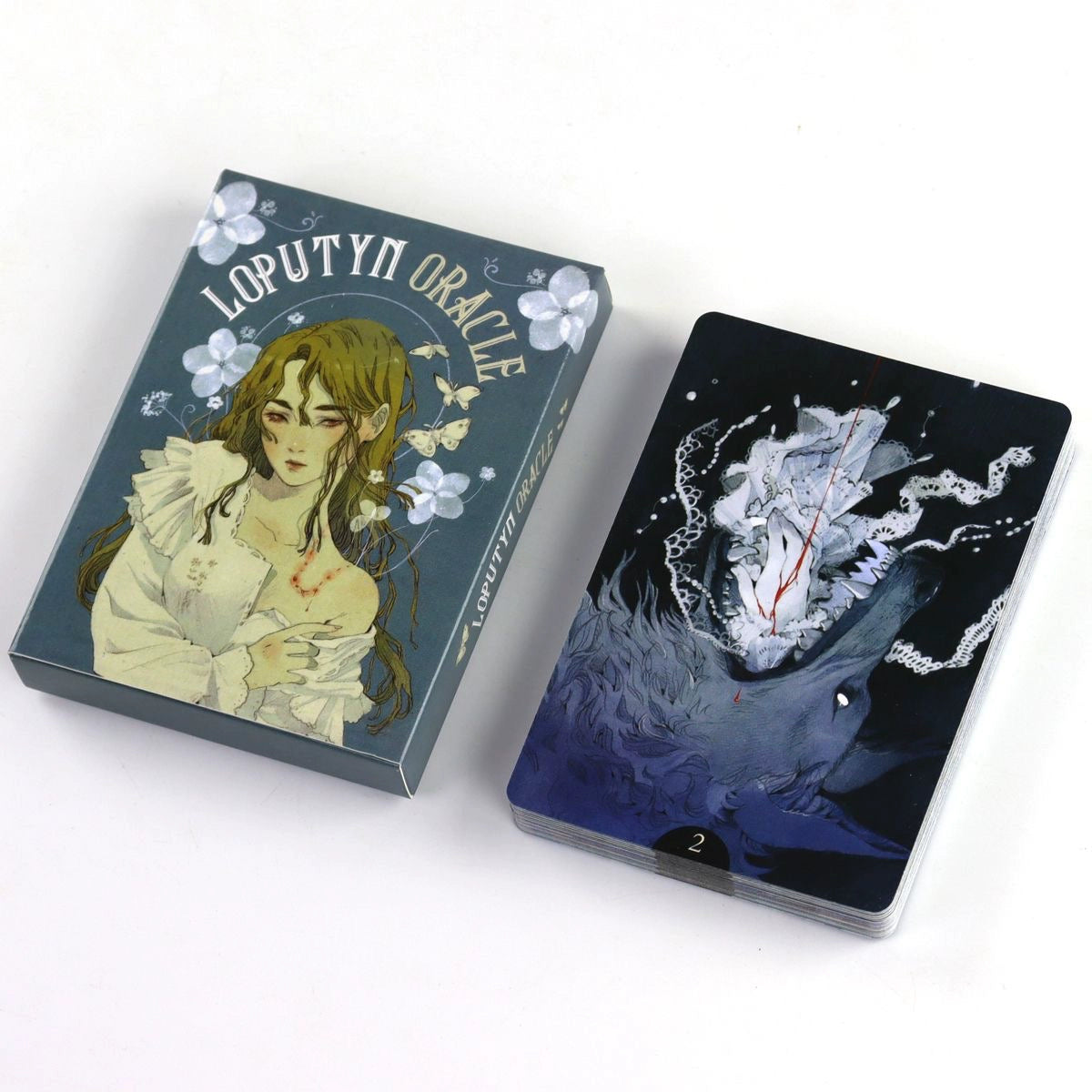 The fantasy world of Loputyn girl and wolf