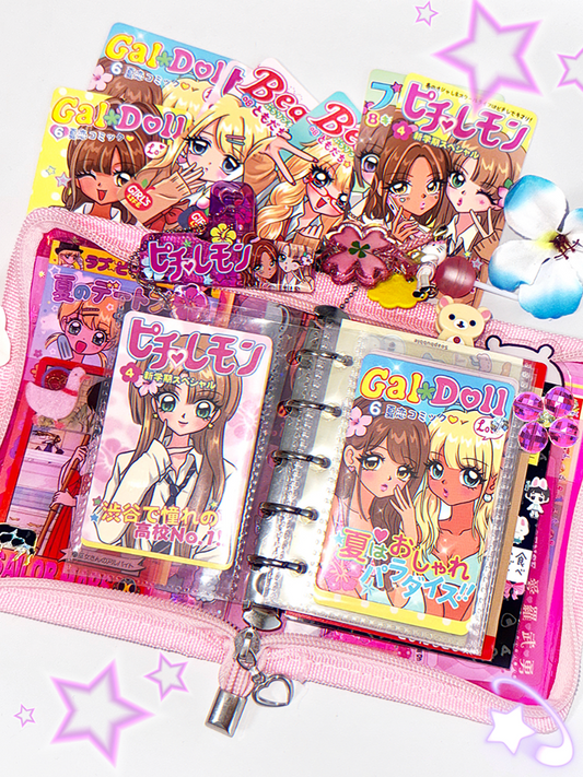 Japanese Showa Shibuya Hot Girl 3-inch Card