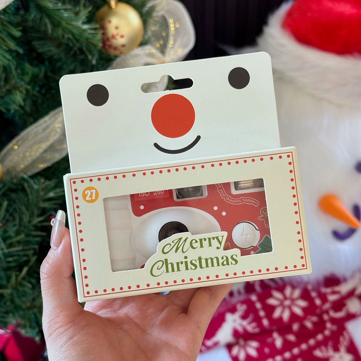 Christmas gift disposable film camera