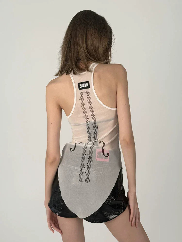 Violin score vest