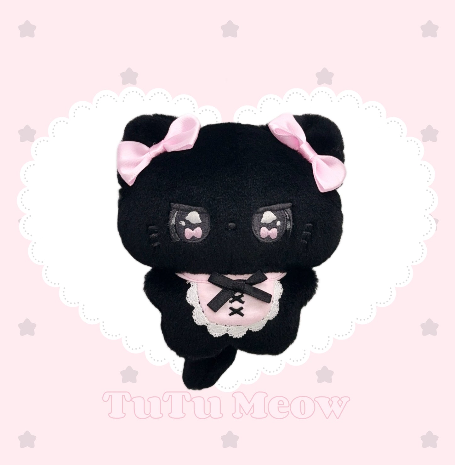 Don't mess with rabbits TuTu series cat plush pendant