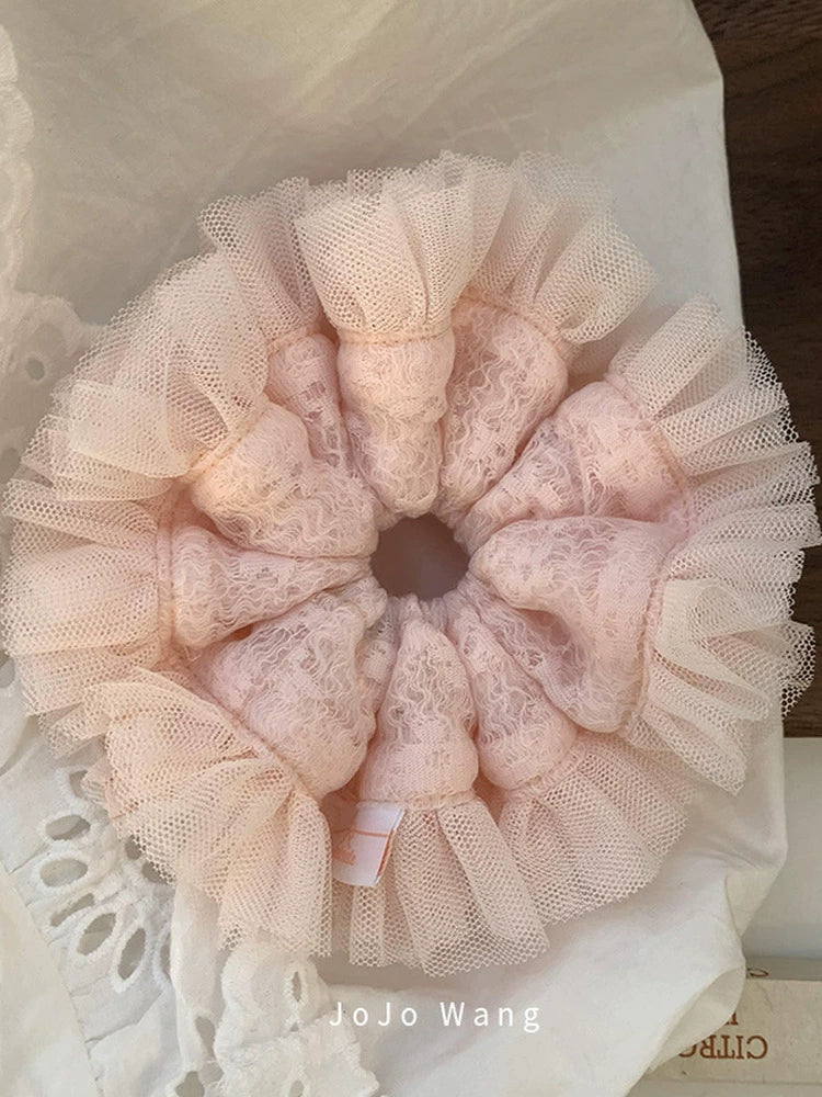 Lace mesh temperament, large intestine headband