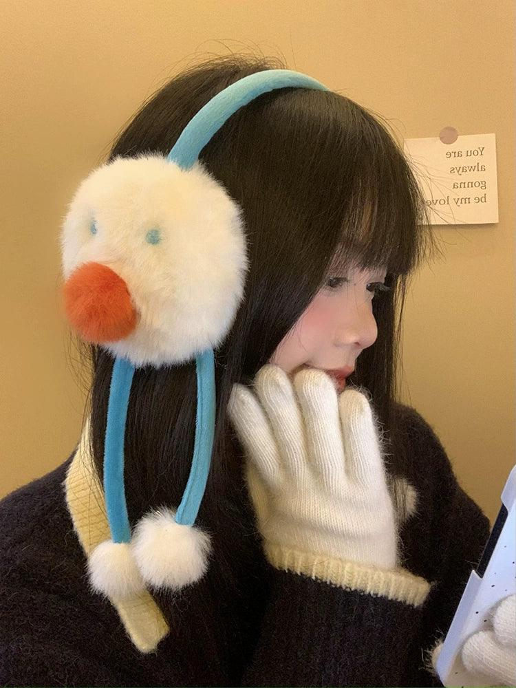 Cute snowman earmuffs