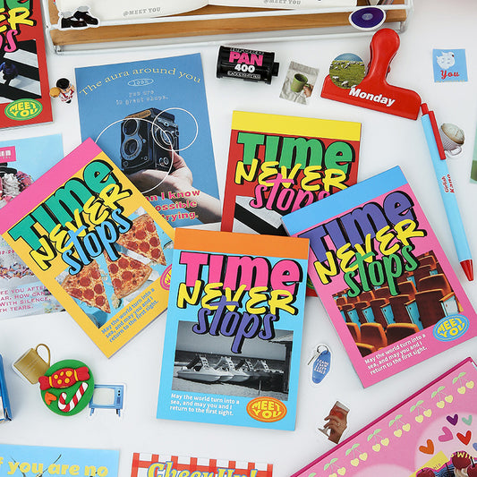Eslite Time Never Stopped Series Material Paper 60 sheets