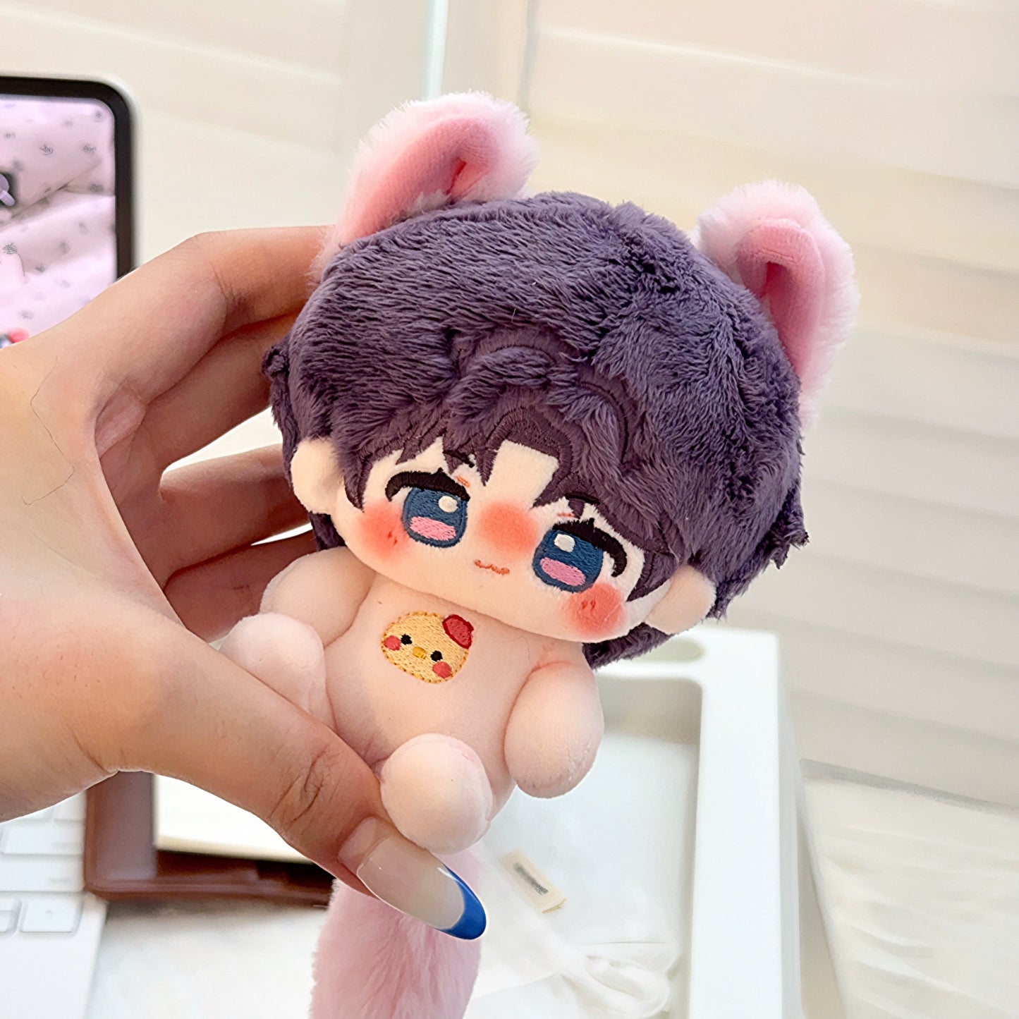 Love and Deep Space 10cm Tongren Little Wolf Series Cotton Doll