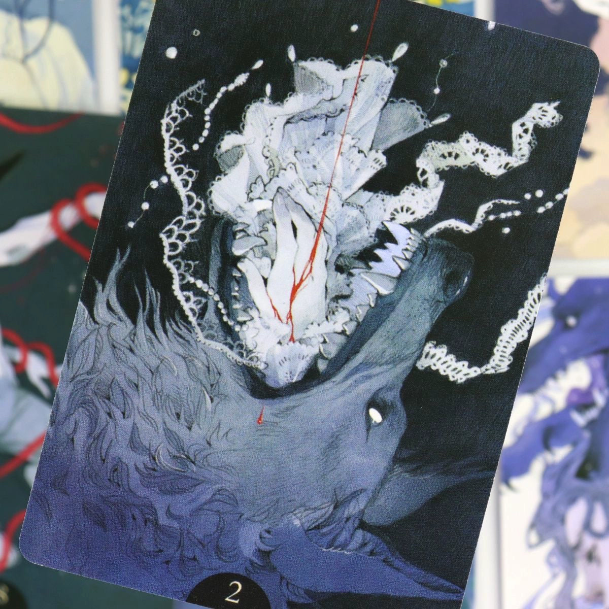 The fantasy world of Loputyn girl and wolf