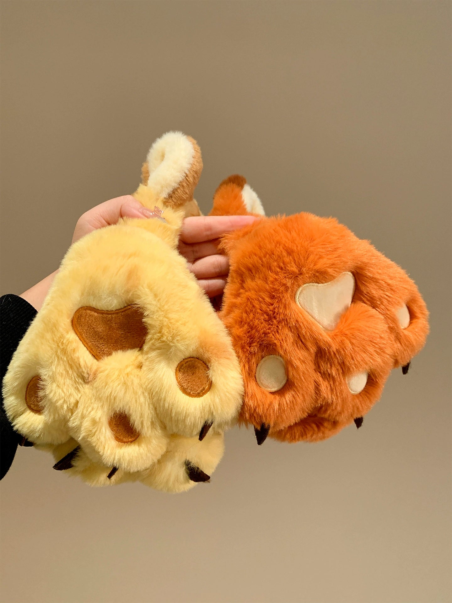 Fox plush earmuffs