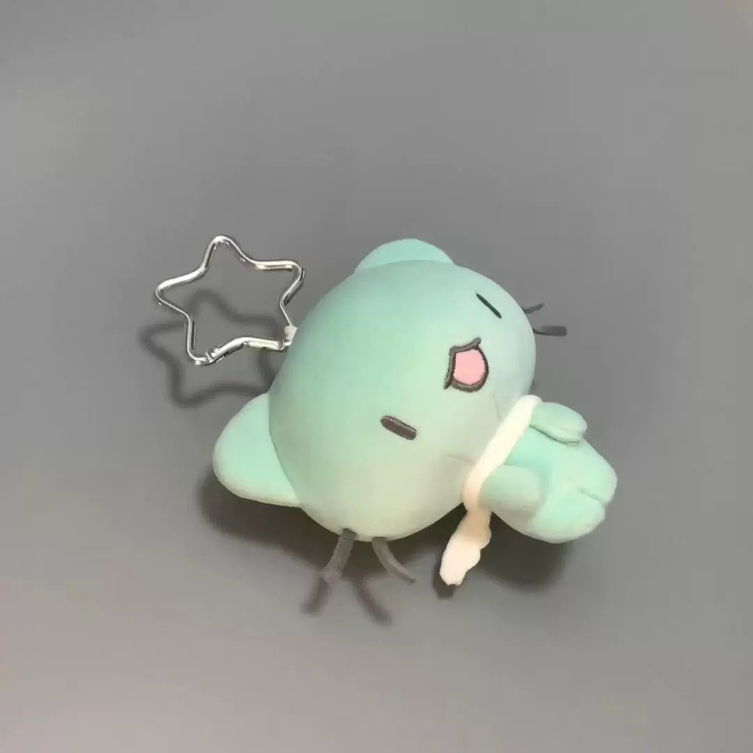 Mint Angel Kitten Plush Toy charm