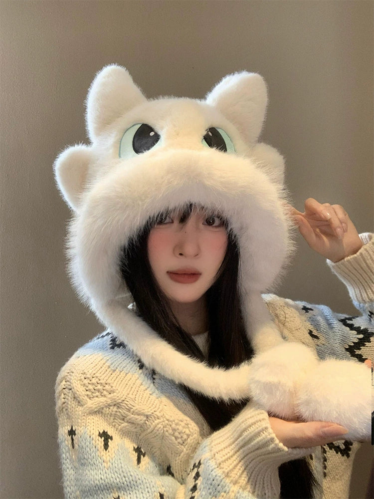 Cute Toothless Plush Hat