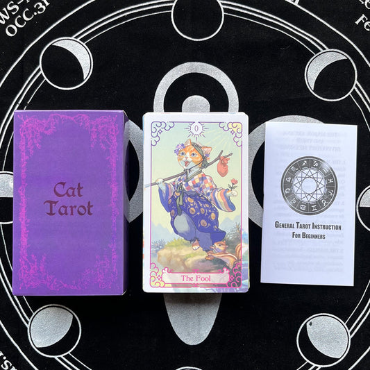 Cat Tarot card