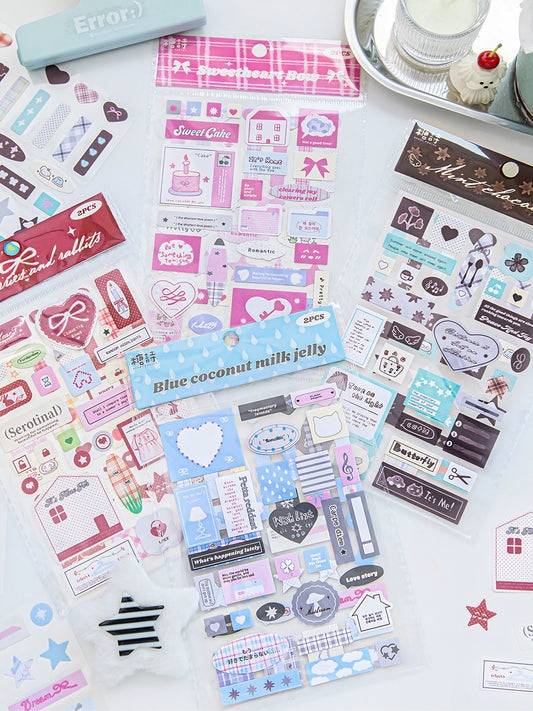 Ballet sweet stickers