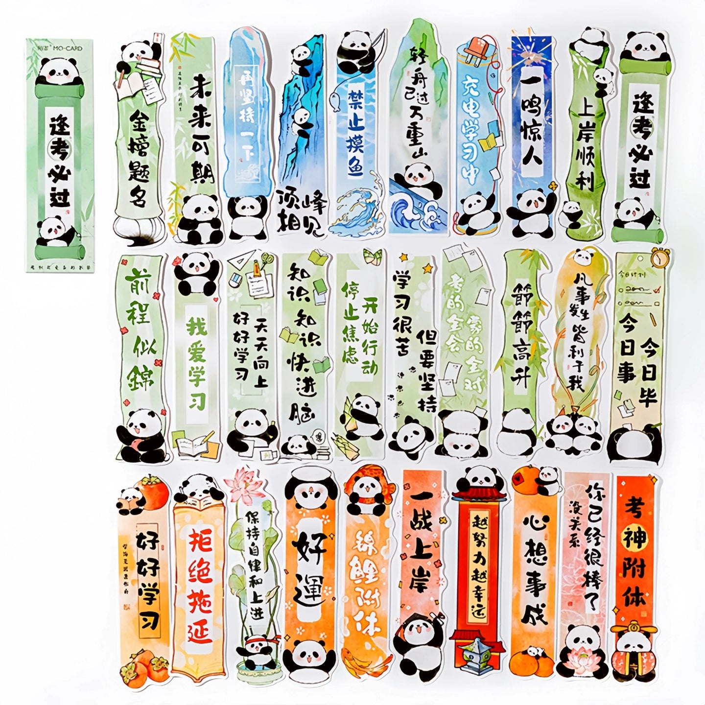 30pcs Cute Cartoon Animal Alien Bookmark