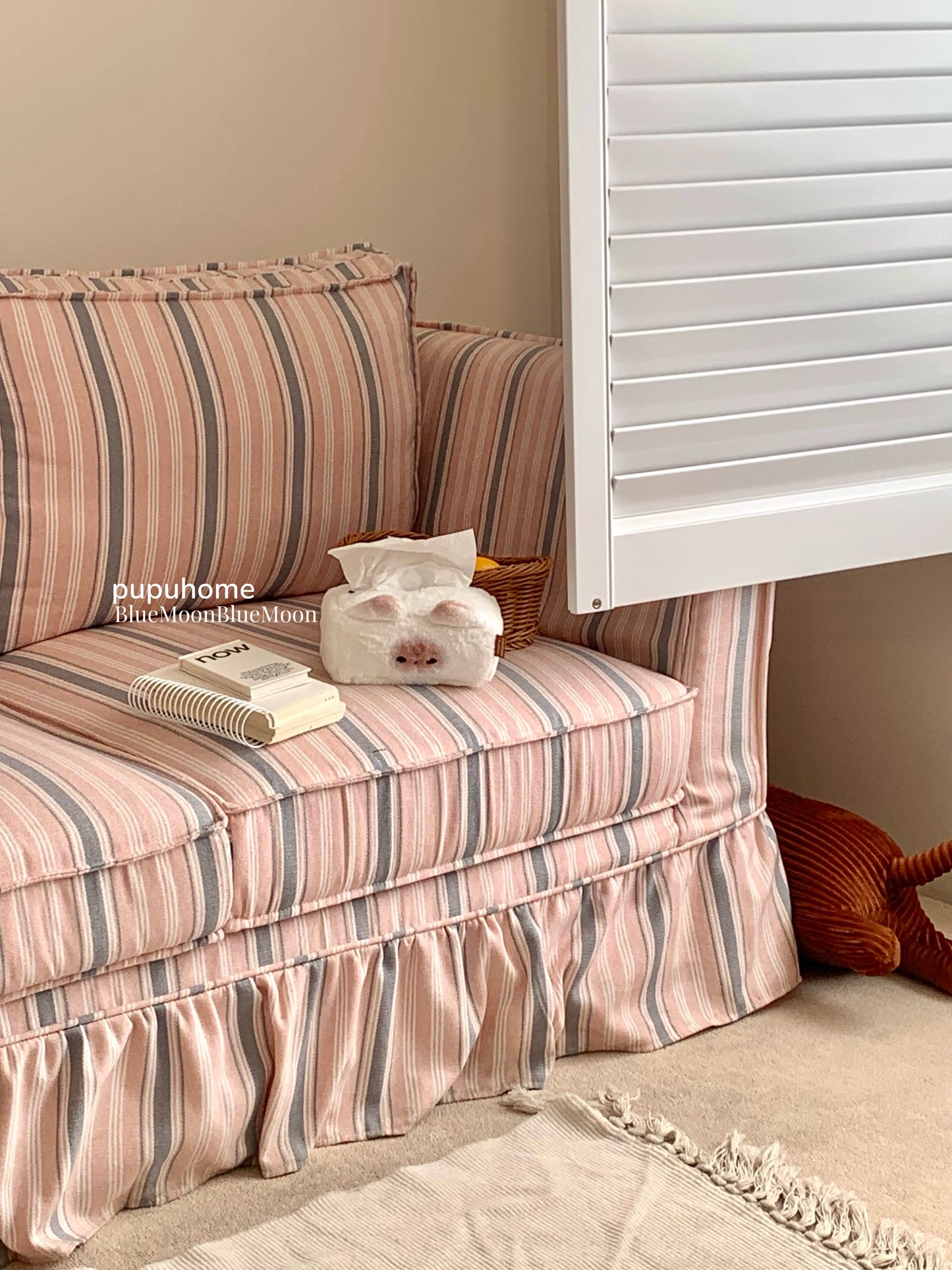 Kitten Mantou cat pupu plush tissue box