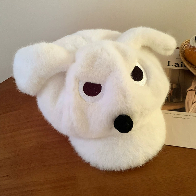 Angry Dog Ears Plush Beret
