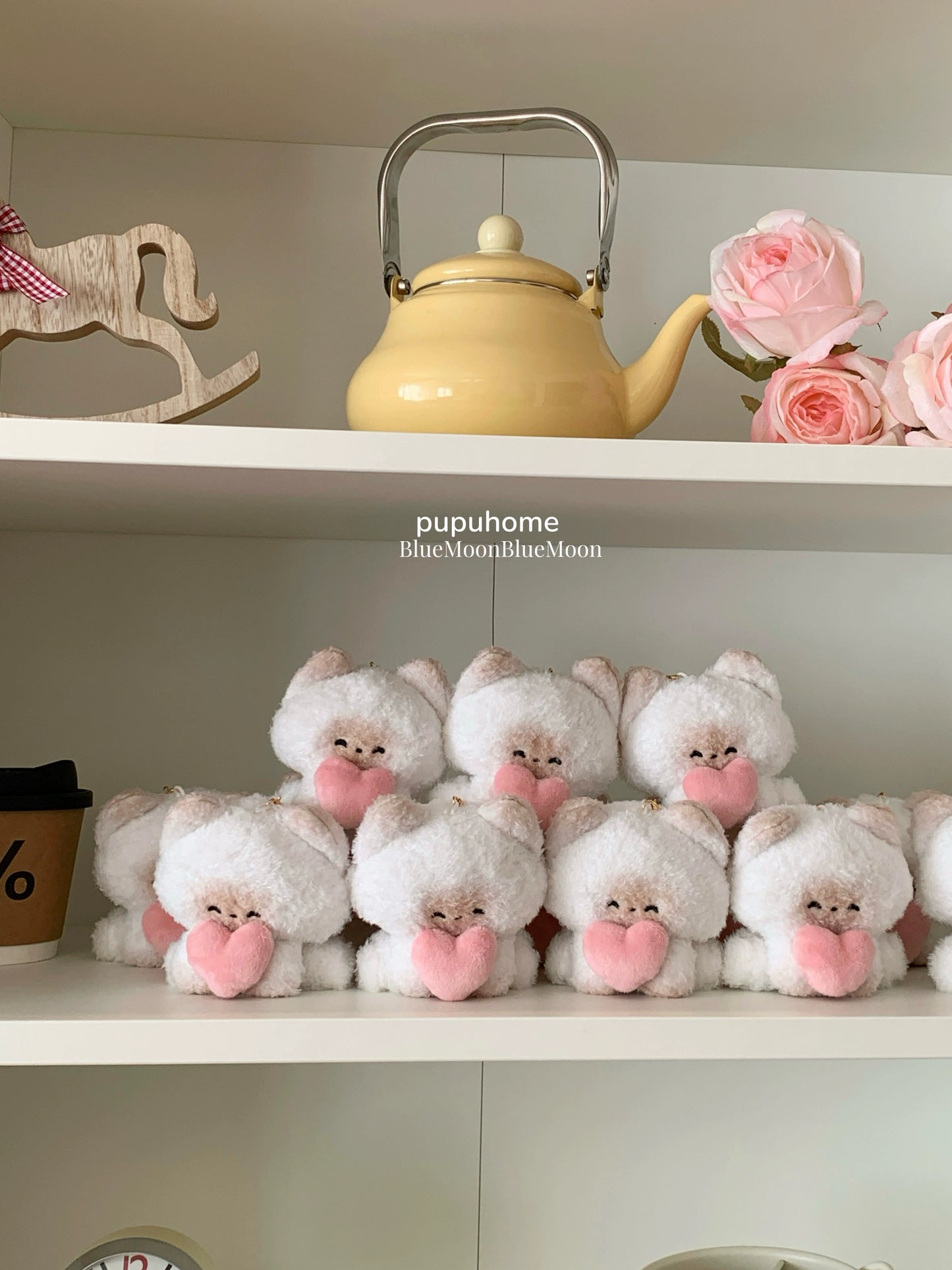 Mantou cat [love pupu] bulletin series plush pendant