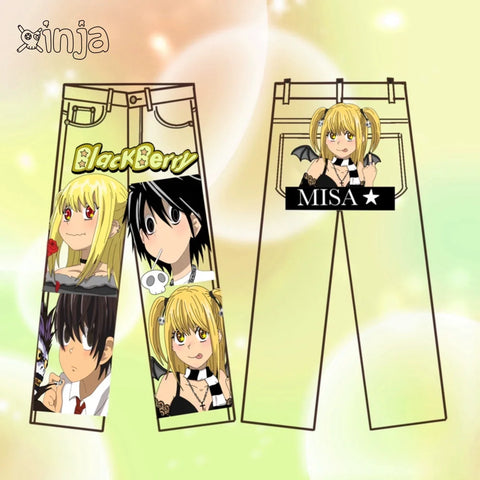 Misa heavy embroidered zip-up jeans