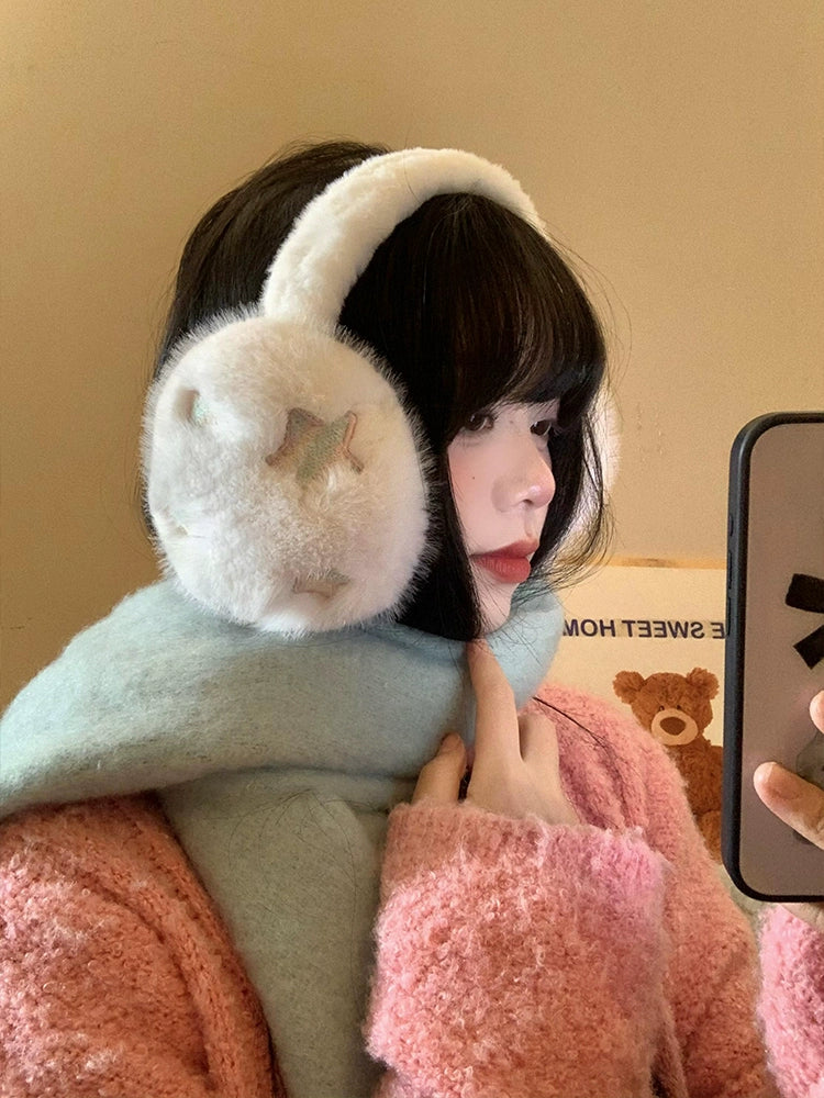 Star plush earmuffs