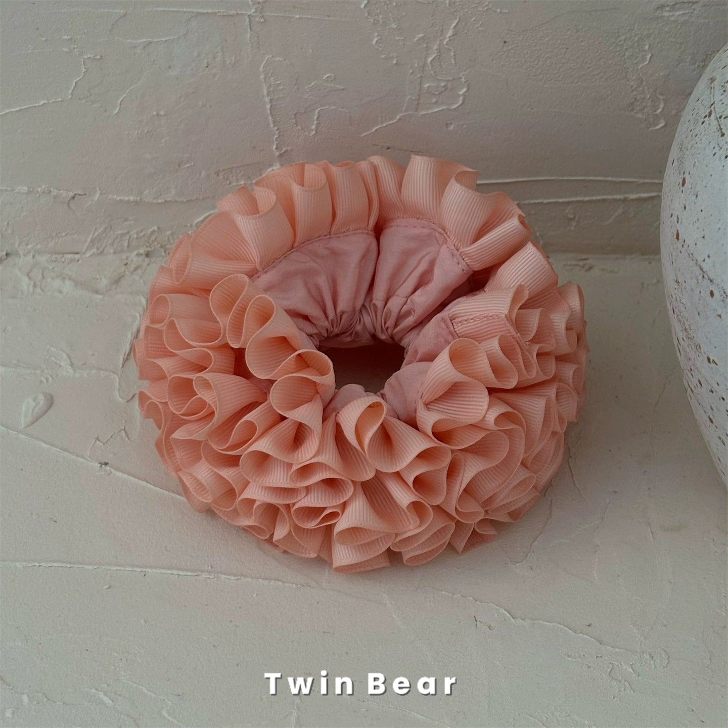 Heavy Industry Organ Fold~Multi Layer Hydrangea Flower Scrunchie