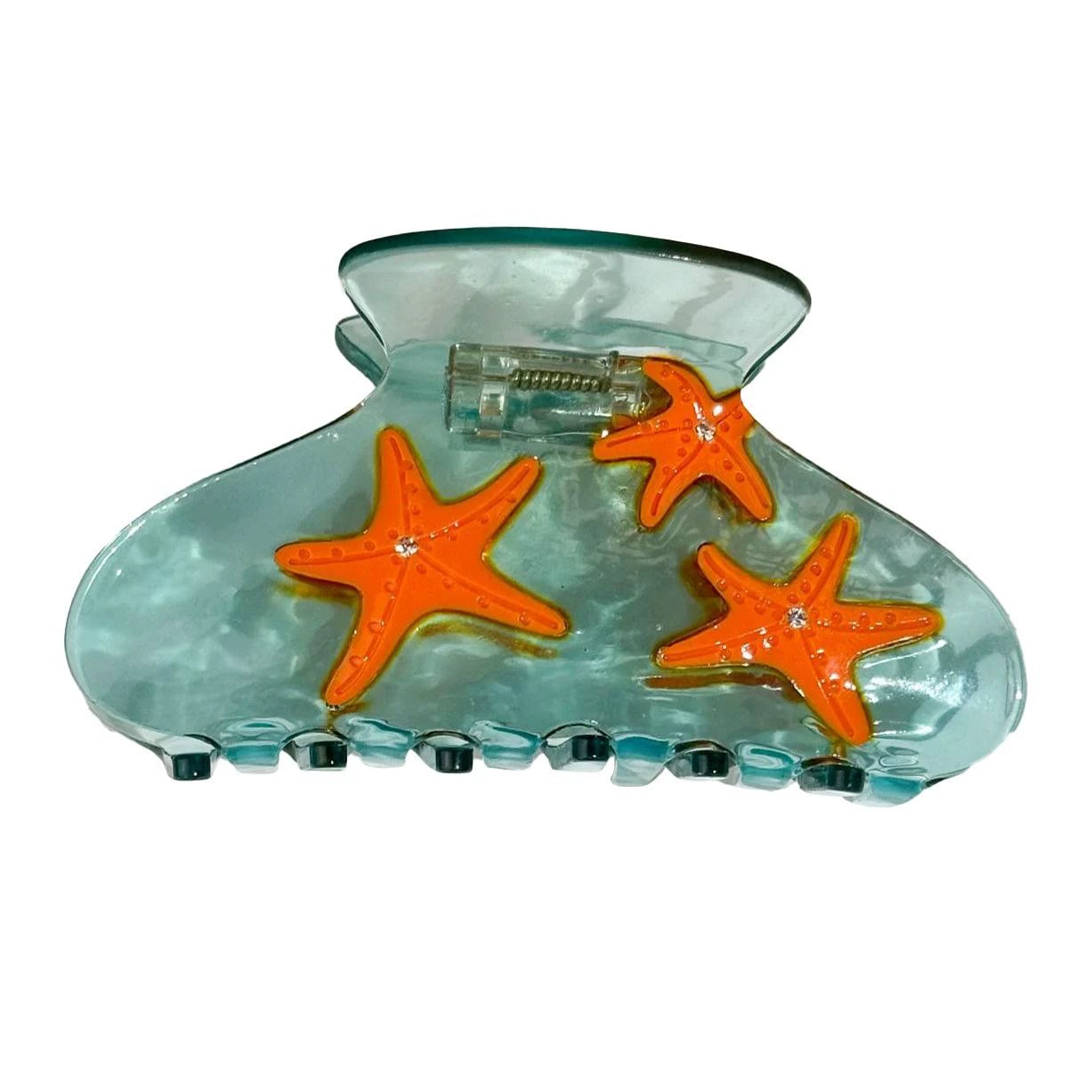 Shell Conch Sea Star Hair Clip