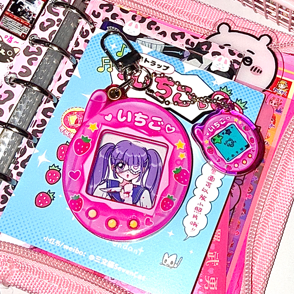 Topical Songzi Photo Frame Magnetic Keychain