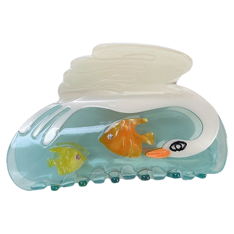 Starry Night Fantasy Fairy Tale Shark Clip