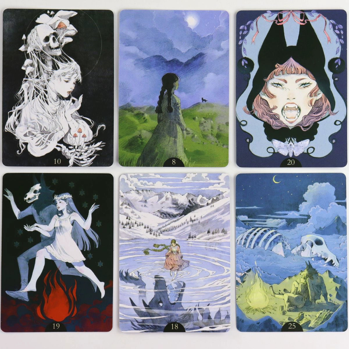 The fantasy world of Loputyn girl and wolf