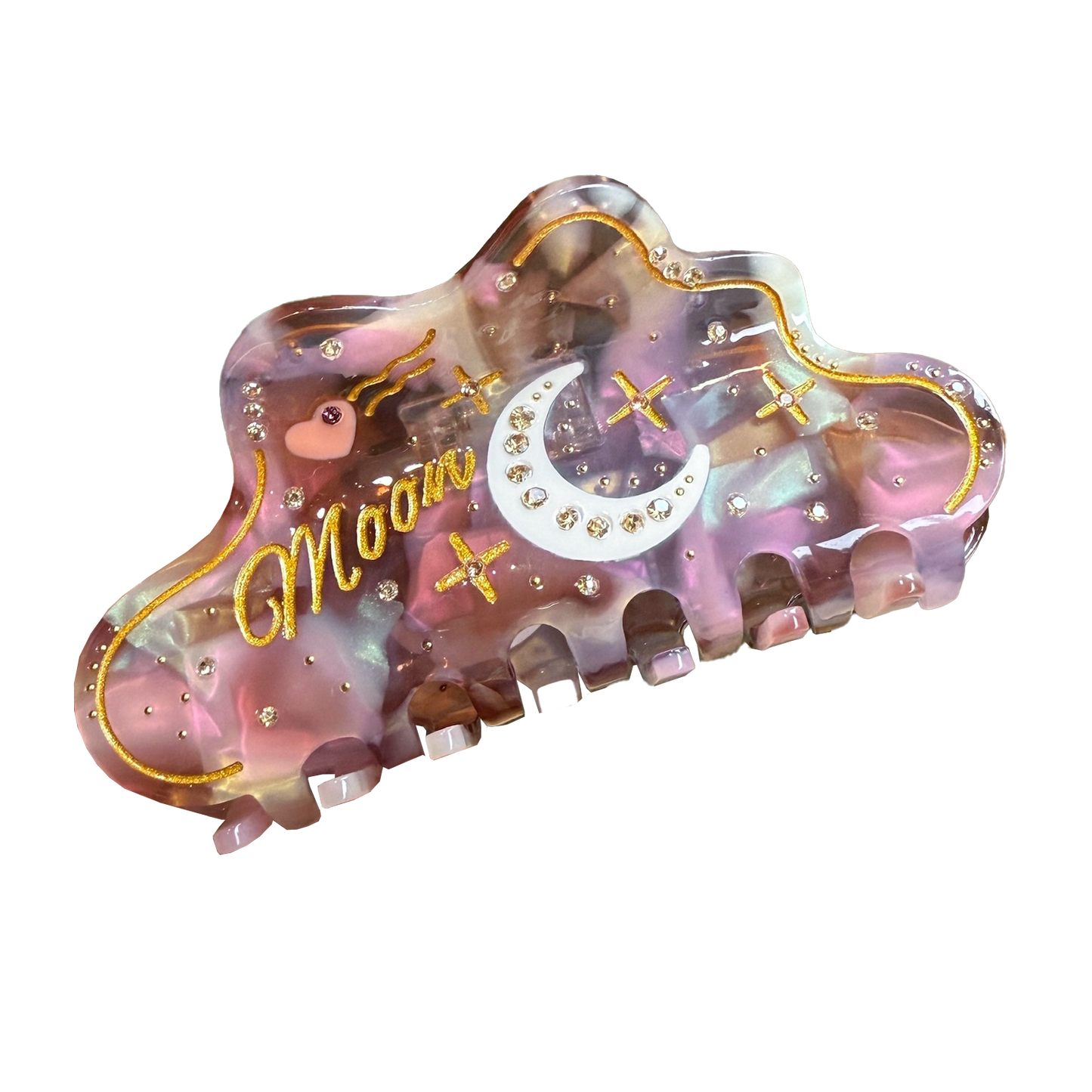 Starry Night Fantasy Fairy Tale Shark Clip