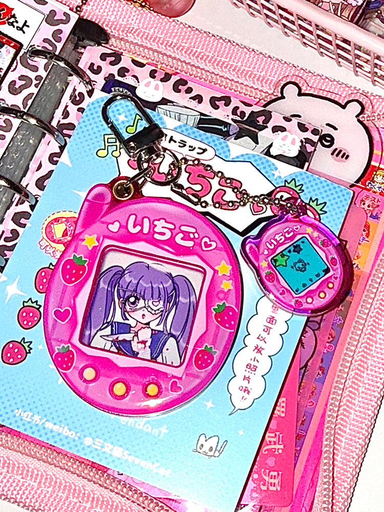 Topical Songzi Photo Frame Magnetic Keychain