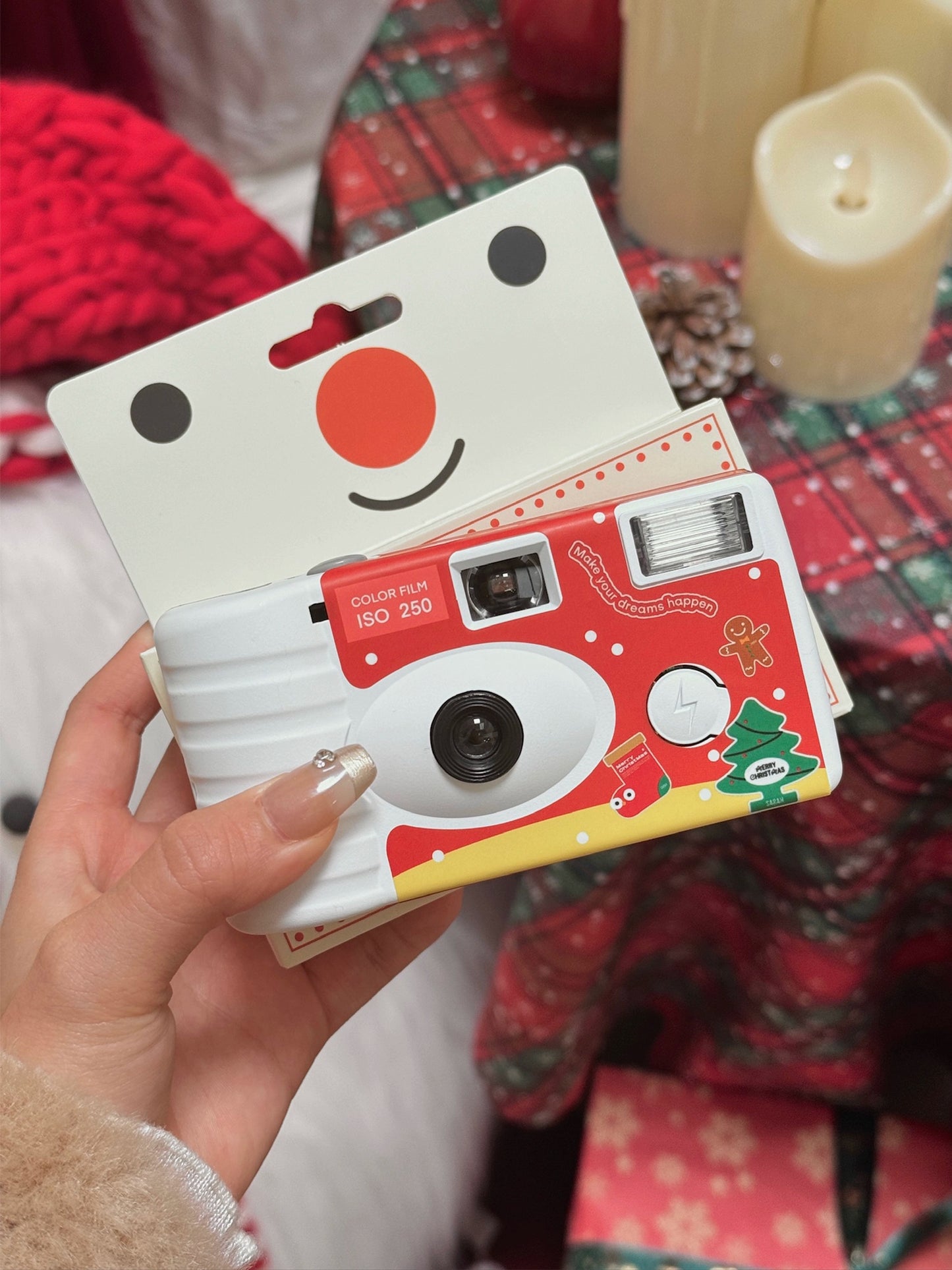 Christmas gift disposable film camera
