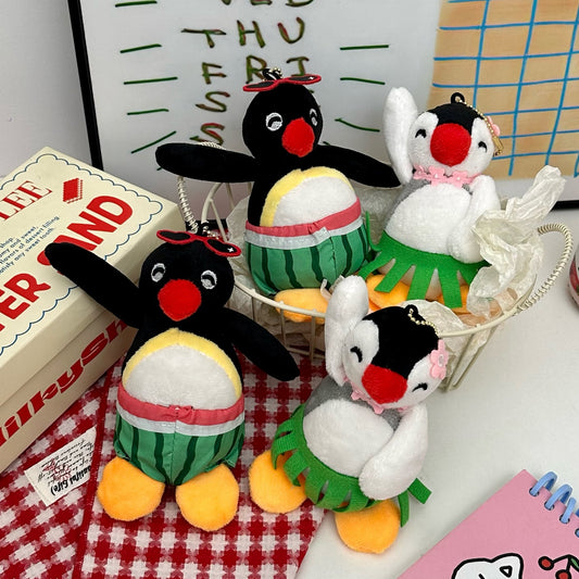 Summer Penguin Plush Small Pendant