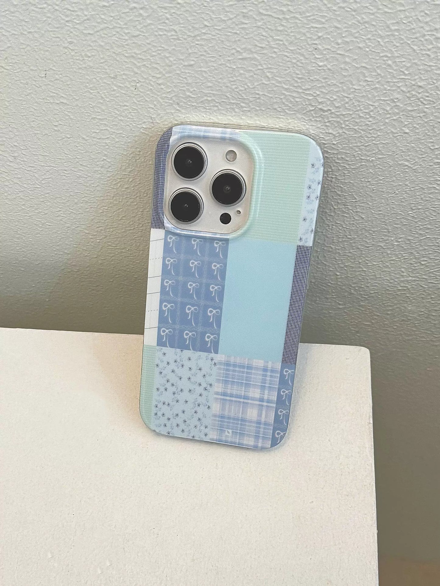 Splicing Clear and Transparent Phone Case Haibei