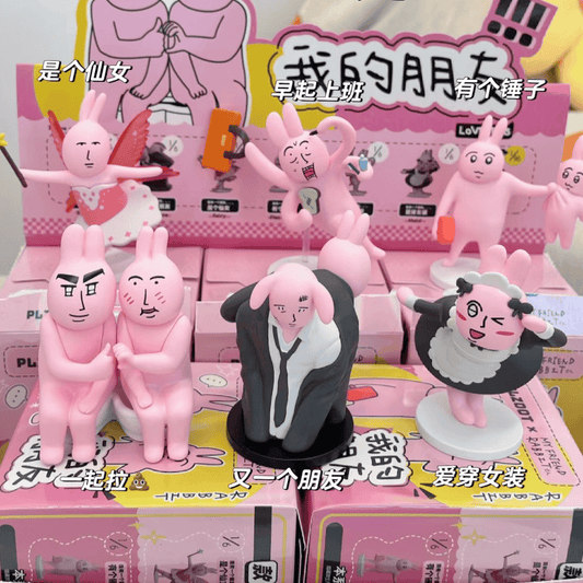 Pink Rabbit My Friend Series Blind Box