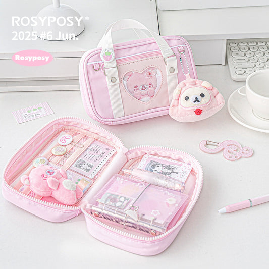Pink Uniform Handheld Storage Bag