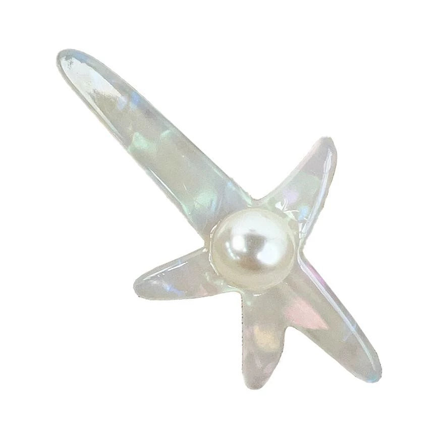 Shell Conch Sea Star Hair Clip