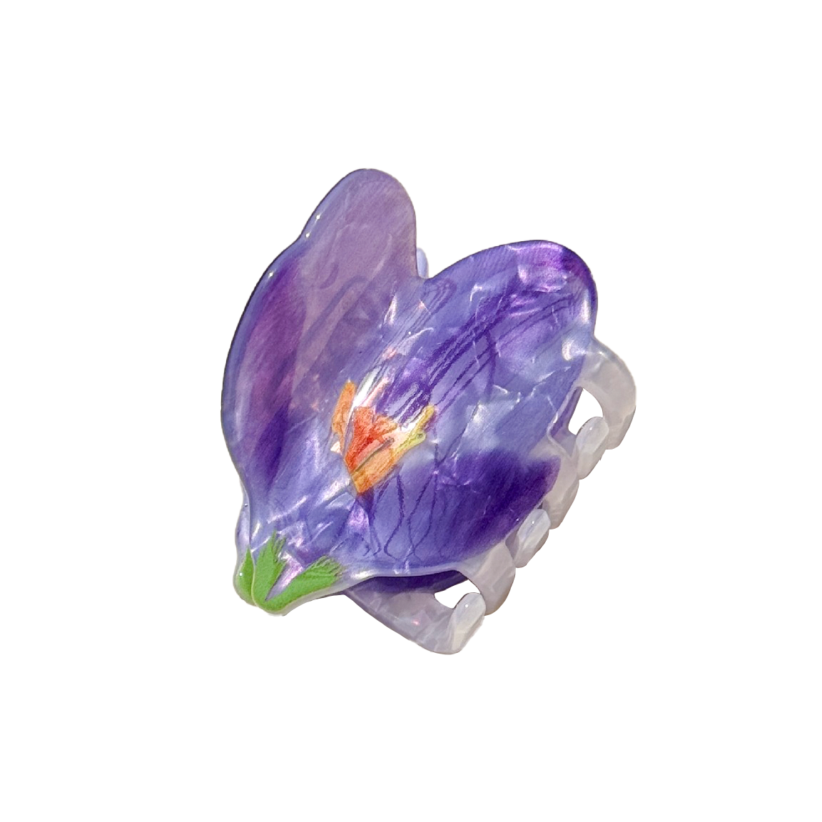 Spring Garden Flower Hair Shark Clip