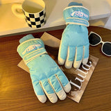 Hello Kitty ski gloves