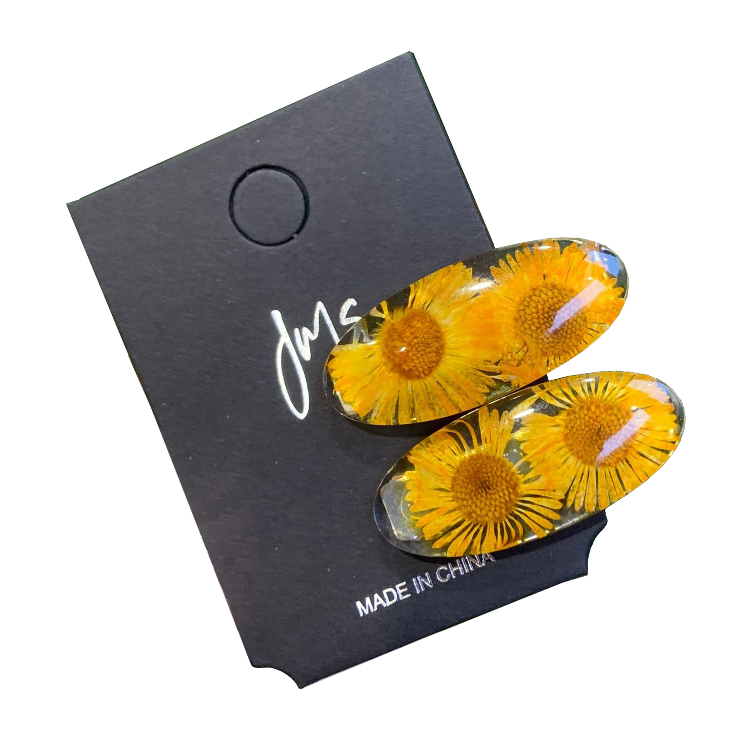 Spring Garden Flower Hair Shark Clip