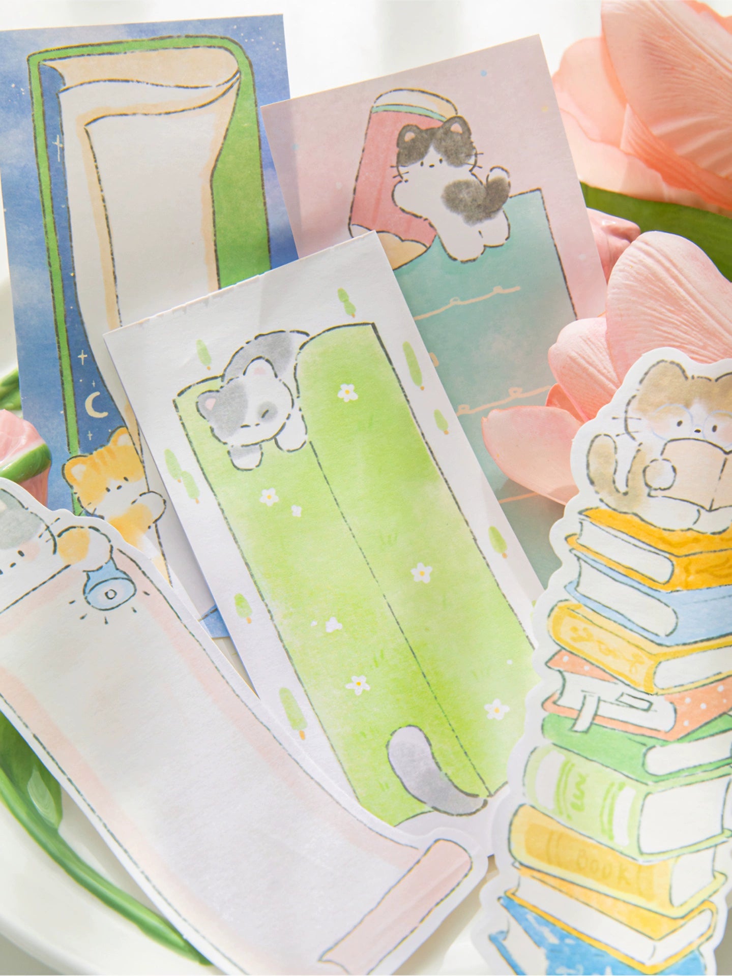 Cute cartoon combination notebook with cats and dogs