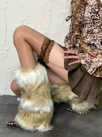 Retro Modern y2k Punk Garter Socks+Leg warmer