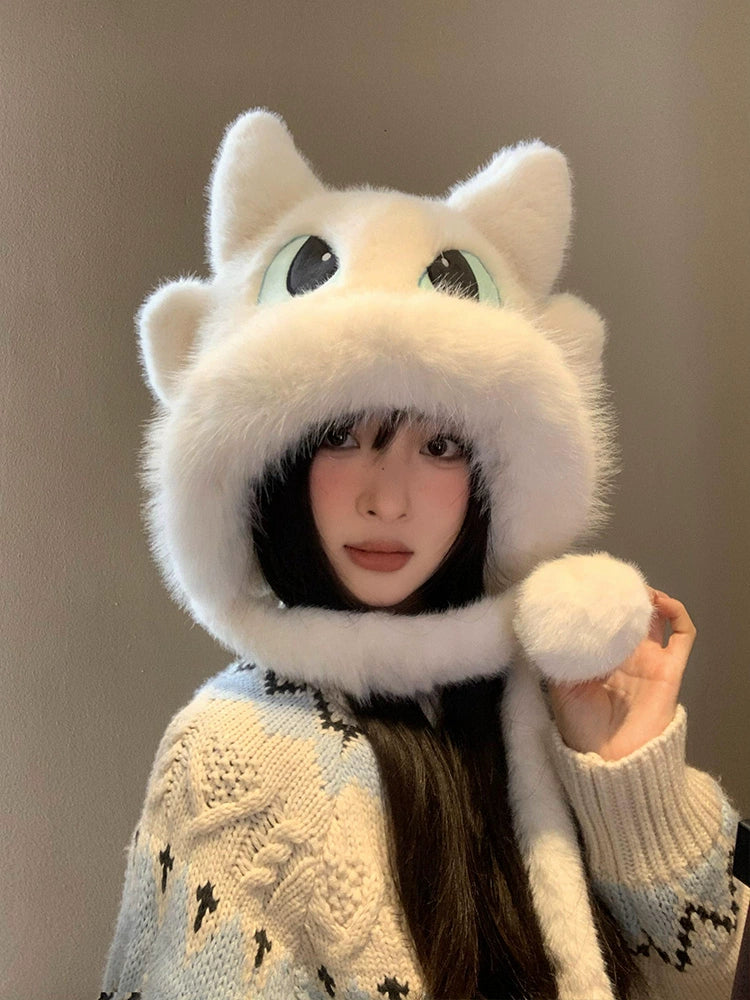 Cute Toothless Plush Hat