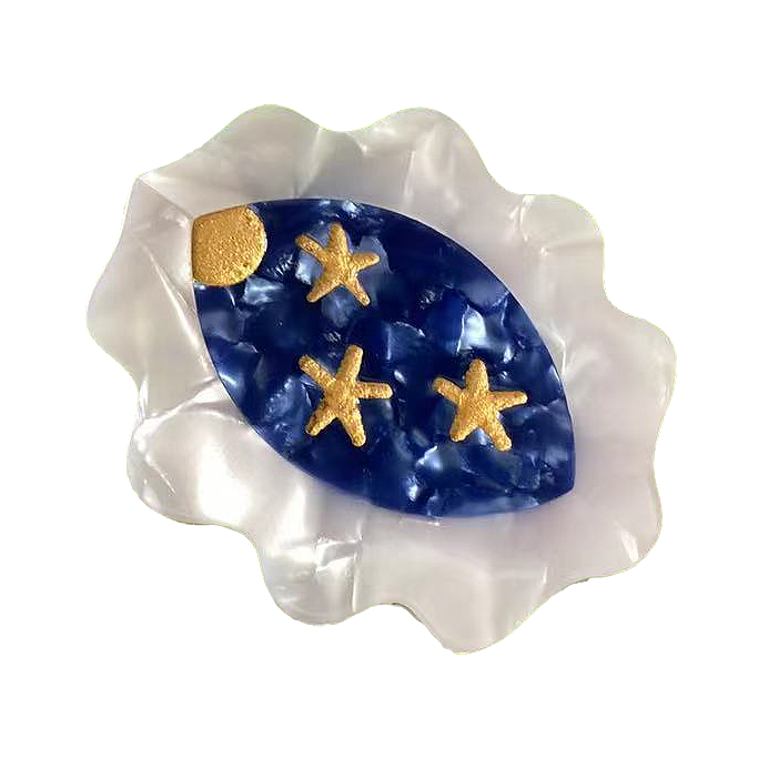 Starry Night Fantasy Fairy Tale Shark Clip