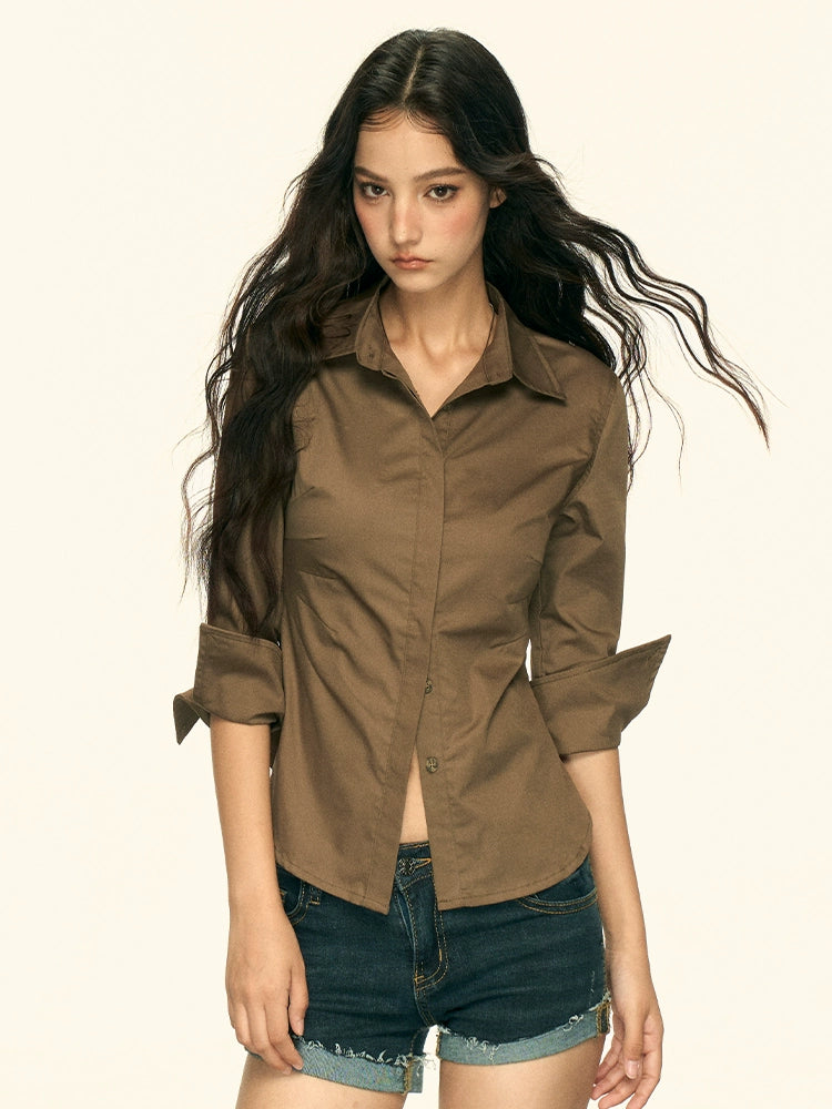 Five inch mid sleeve shirt