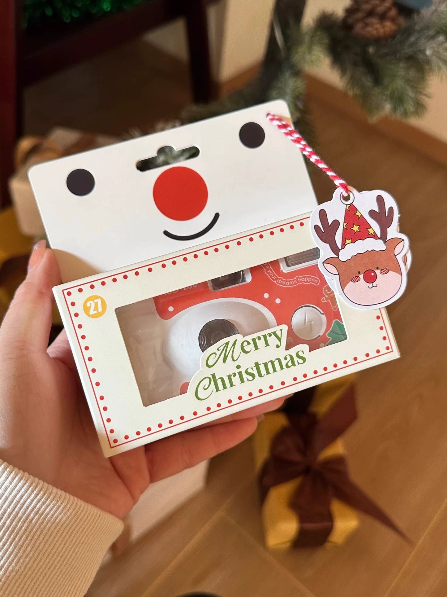 Christmas gift disposable film camera