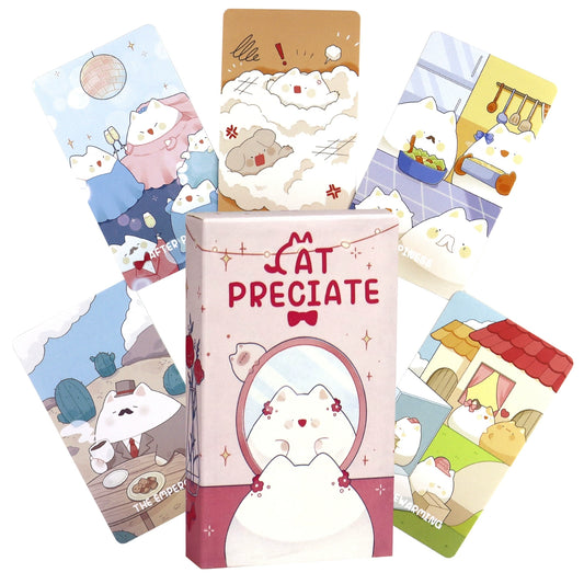 Cat Preciate Tarot Oracle 48cards