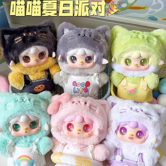 Oxygen Meow Meow Summer Party Blind Box Plush Doll Pendant