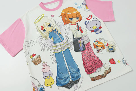 Doll Girl Loose Cotton Tee