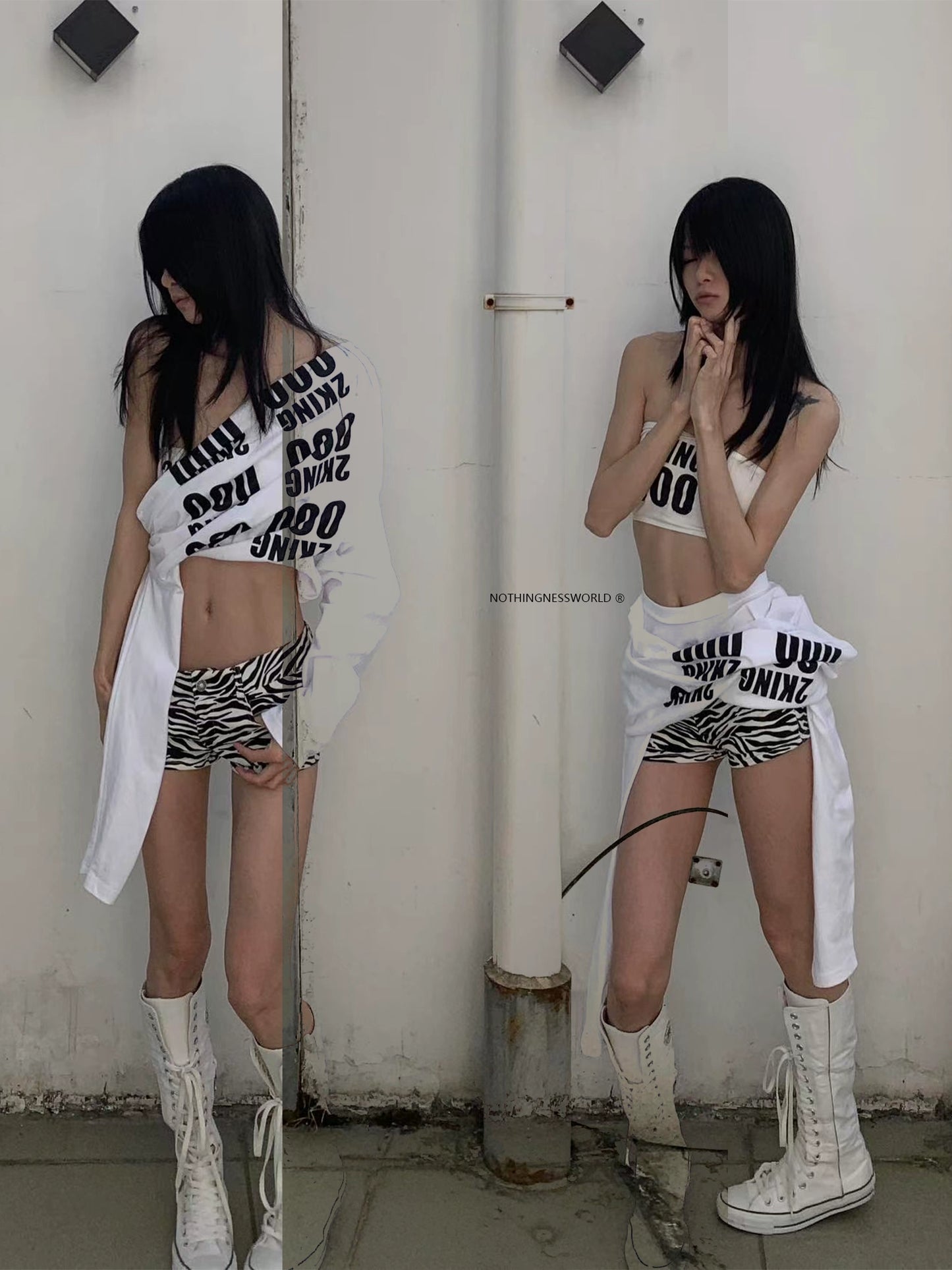 2000KING 'series tops, strapless skirts