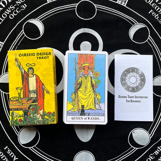 classic design Tarot card