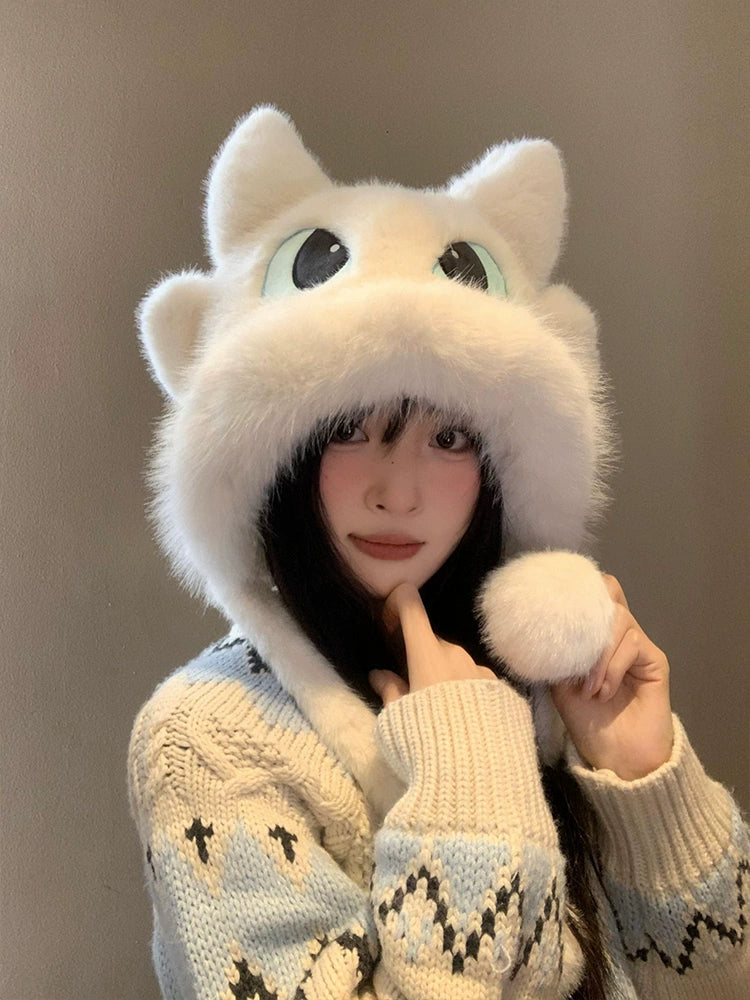 Cute Toothless Plush Hat