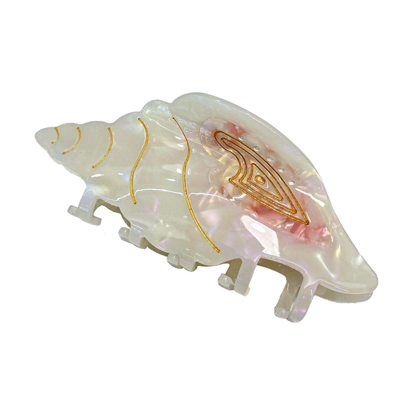 Shell Conch Sea Star Hair Clip